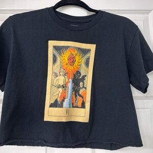 2022 Official Smashing Pumpkins Tour Tee Shirt Top size Small